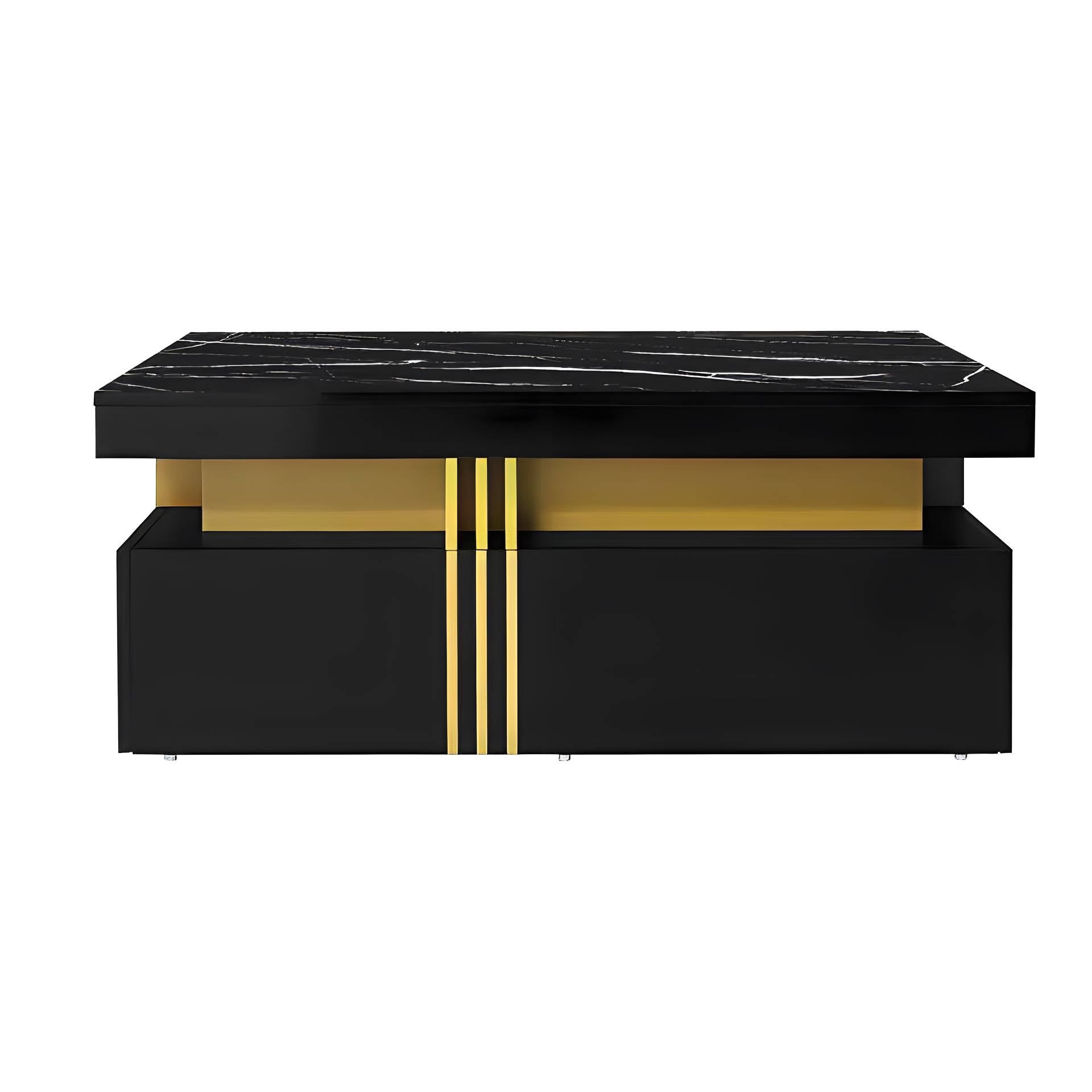Valmere Noir Storage Coffee Table