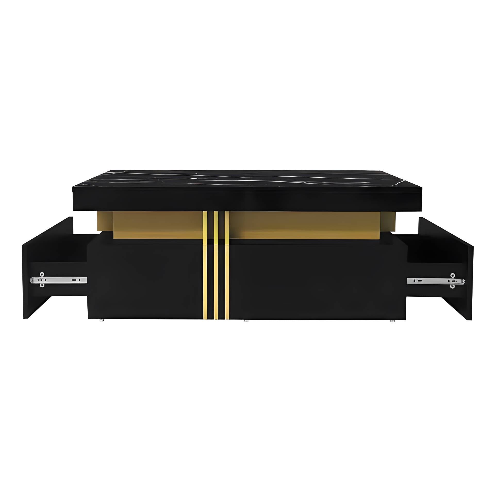 Valmere Noir Storage Coffee Table