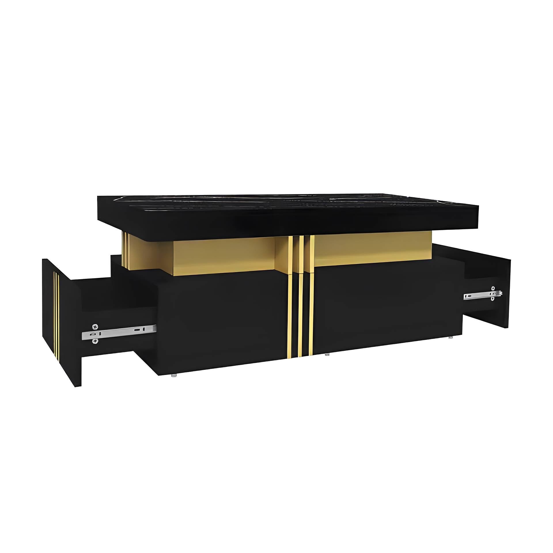Valmere Noir Storage Coffee Table