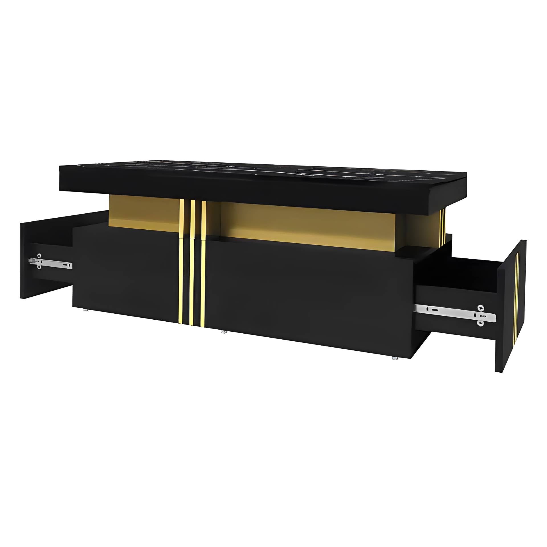 Valmere Noir Storage Coffee Table