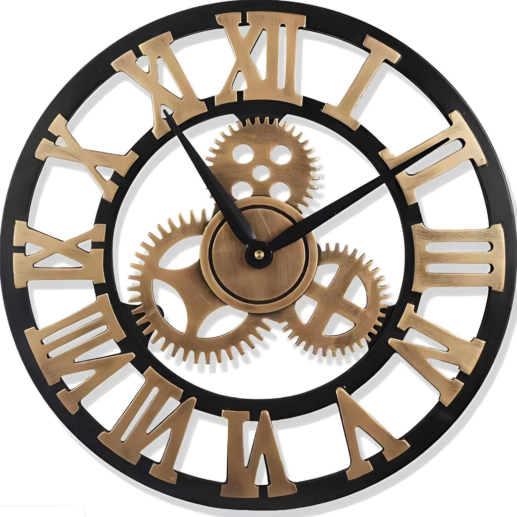 Grand Roman Skeleton Wall Clock – 60cm